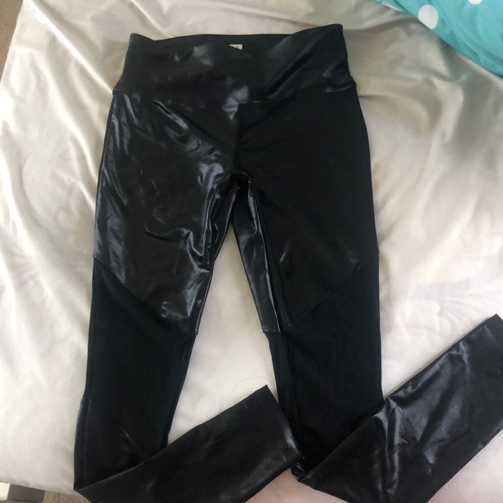 faux leather leggings